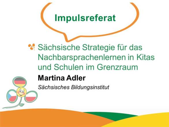 Dokumentbild Sächsische Strategie für das Nachbarsprachlernen in Kitas und Schulen im Grenzraum